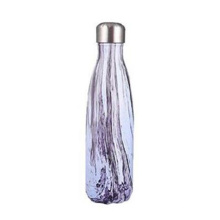 350ml 500ml Cheap Sell High Quality Reusable Stainless Steel Marble Thermal Swelling Insulated Sport Water Bottle